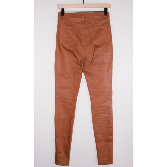 L Agence Women Jeans Brown Denim Skinny Casual Stretch Zip Fly 5 Pockets Size 26 - Picture 2 of 15